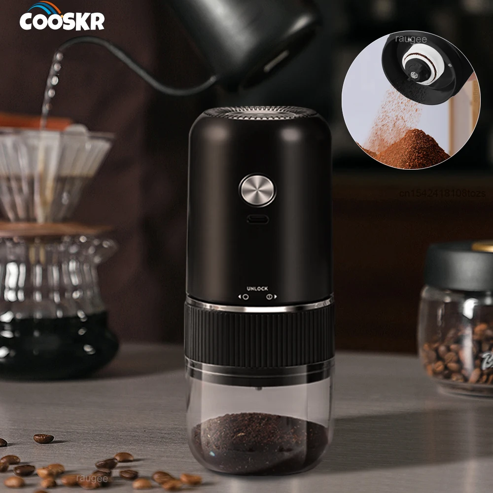 مطحنة قهوة كهربائية احترافية USB