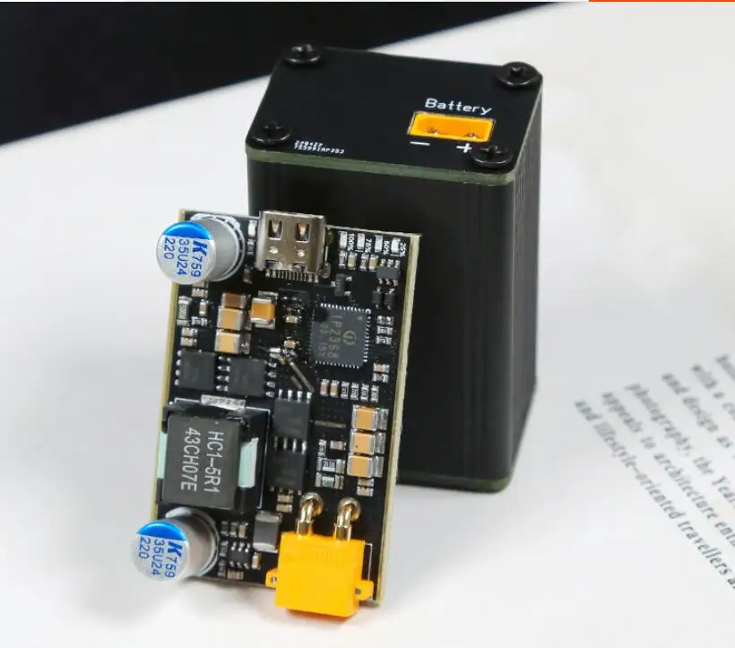 IP2368 bidirectional 100w fast charging module buck-boost 
