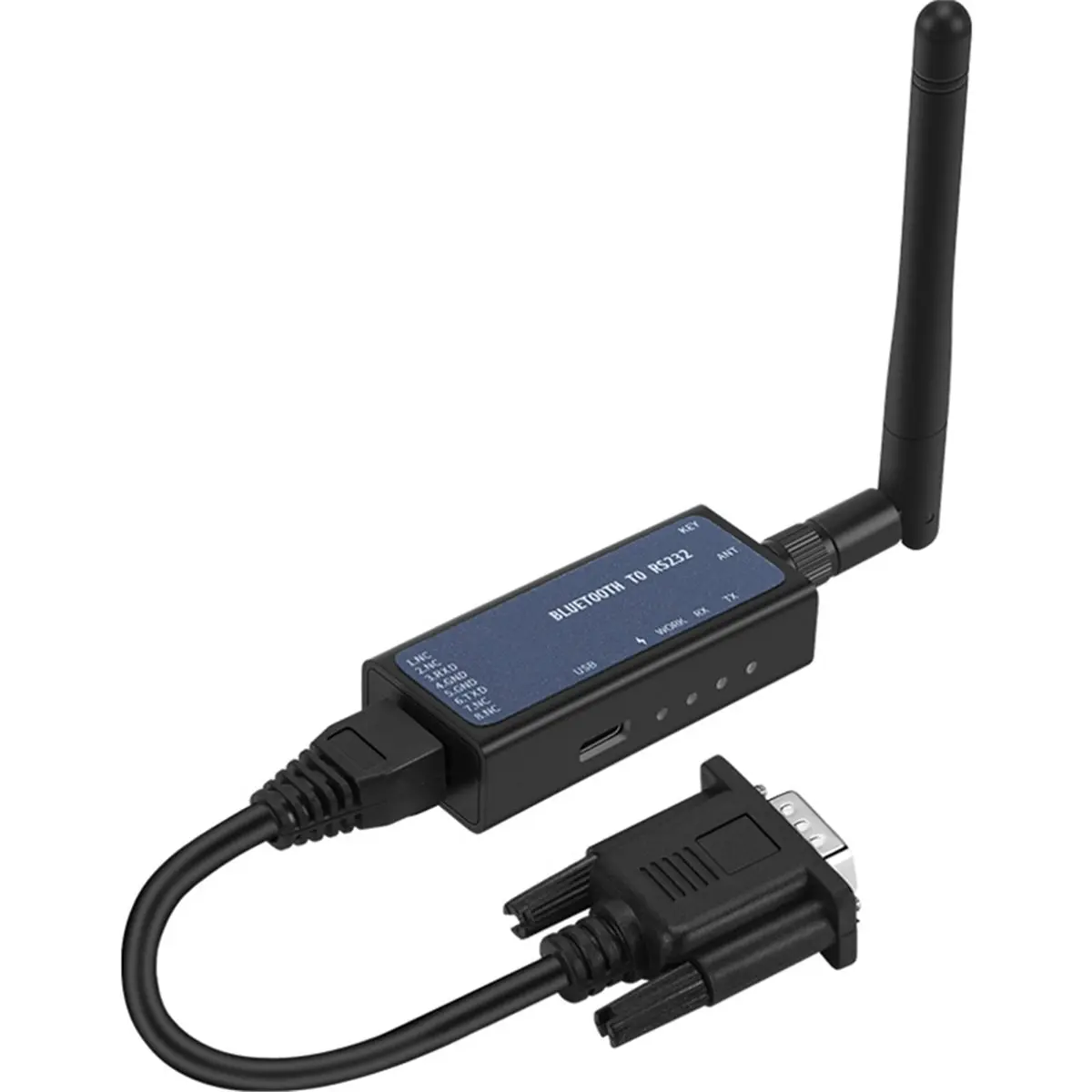 【추수감사절】산업용 블루투스 통신 모듈 CP26 직렬 어댑터 RS232-블루투스 무선 변환기