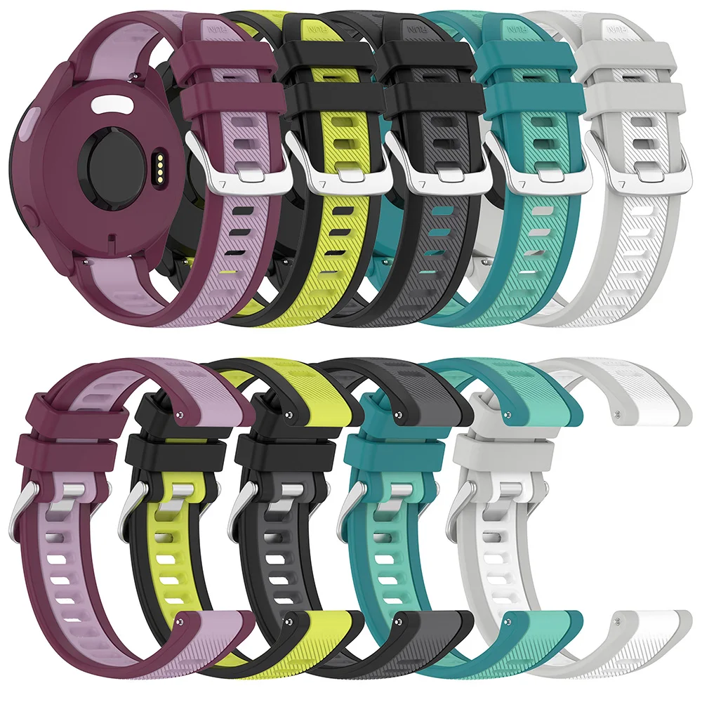 Quick Release Silicone Watch Strap Bracelet in Vibrant Colors