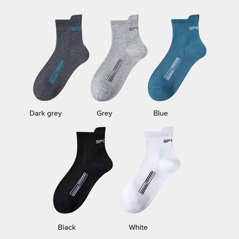 10 Pairs Men Socks Casual Breathable Cotton Run Sports sports cotton casual breathable athletic gym cotton blend