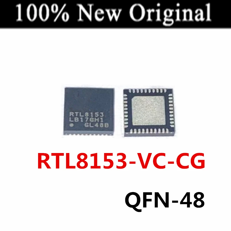 

5PCS/Lot RTL8153 RTL8153-VC RTL8153-VC-CG QFN-48 New original Gigabit Ethernet controller chip