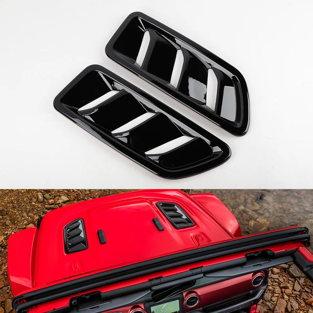 Copertura Griglia Radiatore Per Jeep Wrangler JL/JLU 2018-2019 - Nero ABS - Foto 11