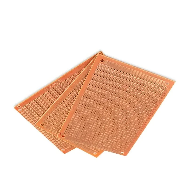 1/5PCS 10x15cm 단일 측면 PCB 보드 전자 납땜용 범용 프로토타입 DIY 구리판