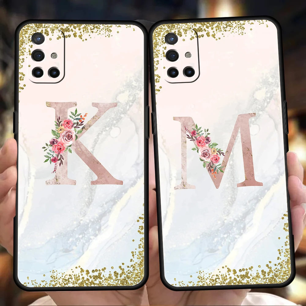 Floral Elegance Luxury Silicone Phone Case