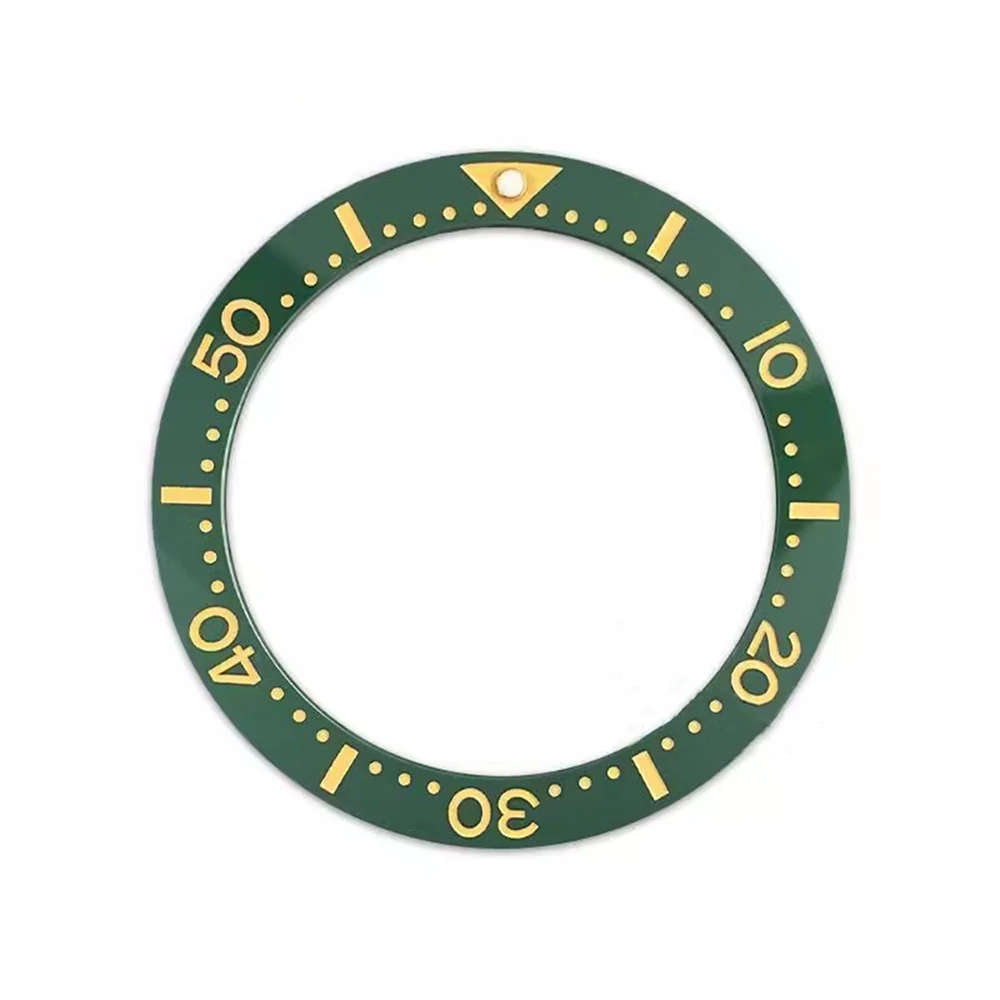 High Quality Flat Ceramic Watch Bezel 39.7mm/31.5mm Insert Ring Replacement Bezels Spare Parts