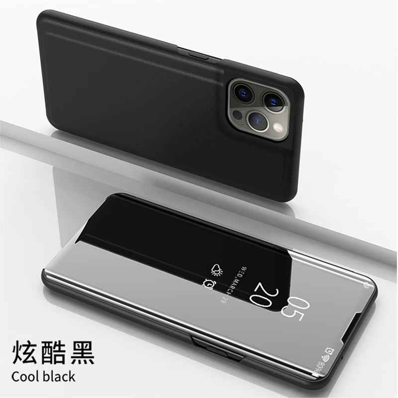 SEAHAI Cover per Honor X7b / Honor 90 Smart, Specchio Case Clear View