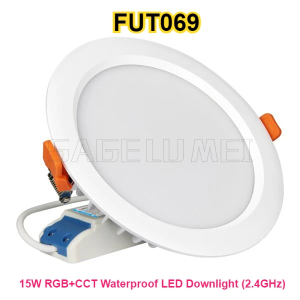 MiBoxer 6/9/12/15/18/25W RGB + CCT LED Downlight Dimmable FUT060 FUT062 FUT063 FUT064 FUT065 FUT066 FUT068 FUT092 Remote FUT069 led downlight recessed ceiling spotlight ceiling lamps