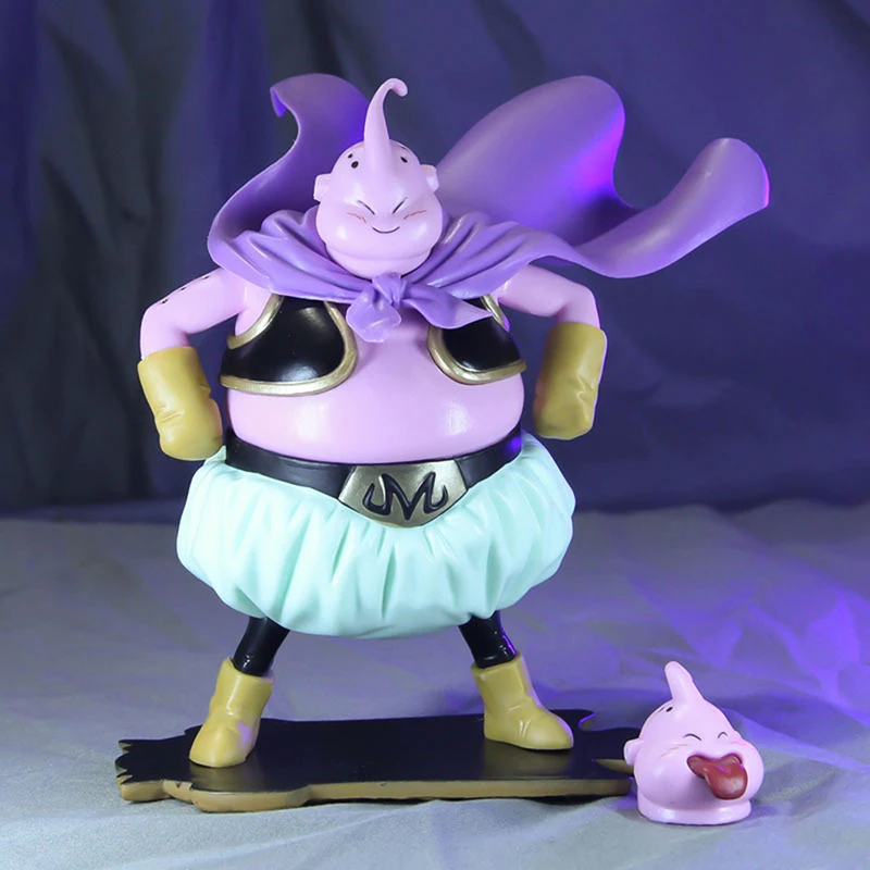 Dragon Ball Z Fat Buu Figura, Majin Buu, 2 Cabeças Boo PVC Gk Estatueta,  DBZ Figuras Anime, Modelo de Estátua, Brinquedo Colecionável, Presente,  18cm - AliExpress