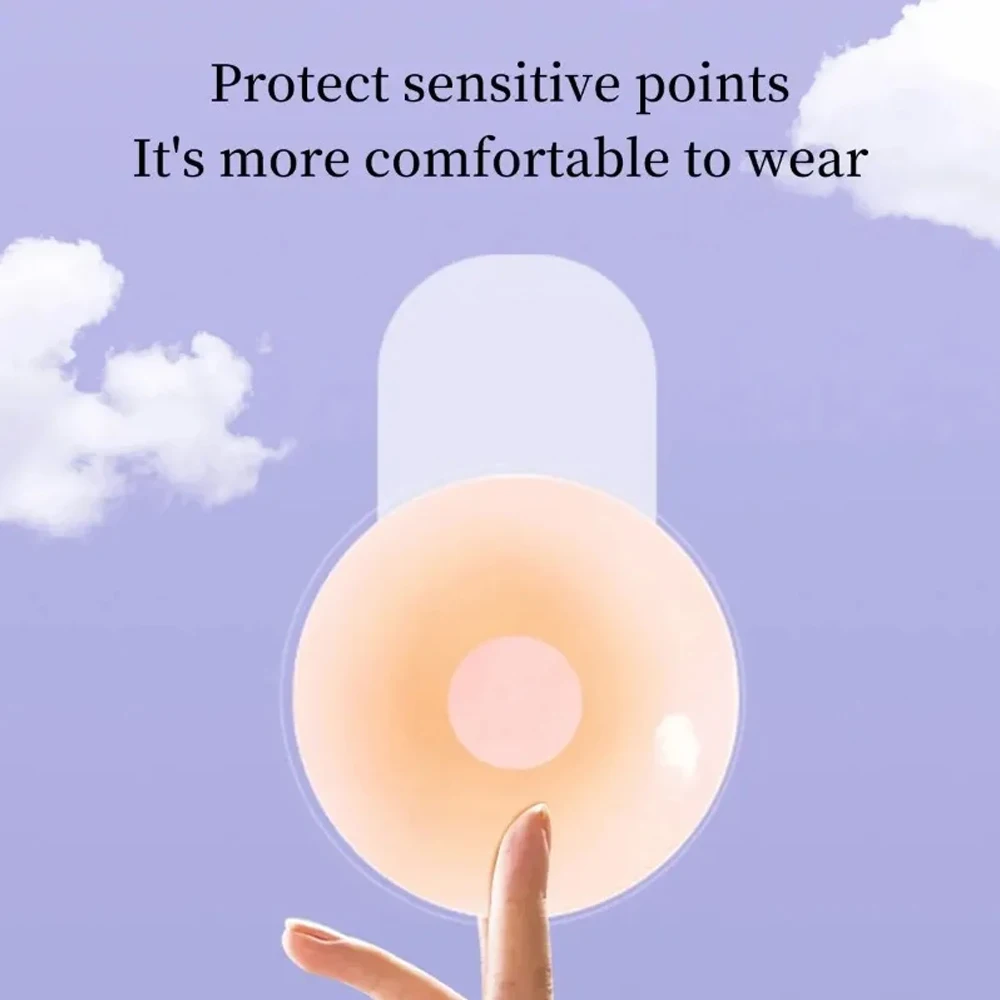 Silicone Nipple Cover silicone nipple cover 1Pairs Silicone Nipple Cover Lift Up Bra Sticker Adhesive Invisible Bras Chest Patch for Women Reusable Chest Breast Petals Pads