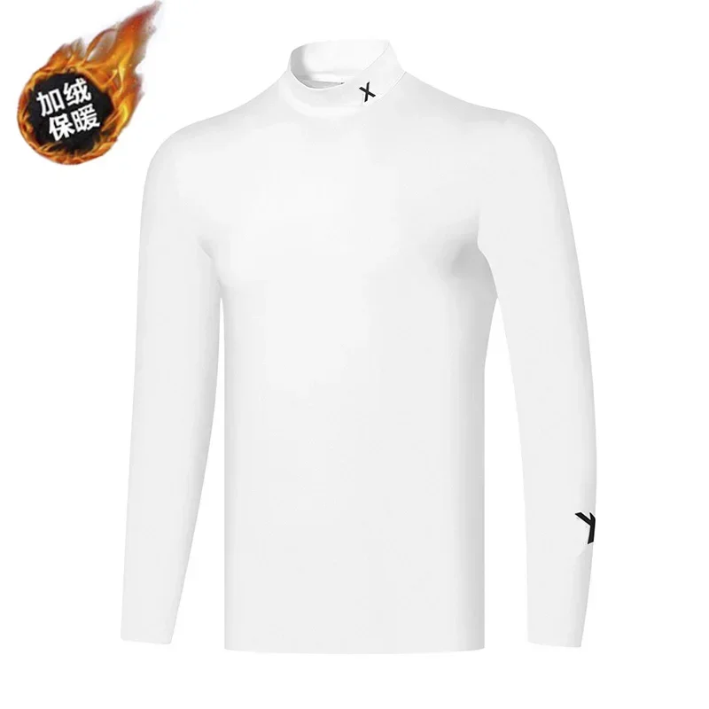 Golf Clothing Autumn Men's New Long-Sleeved Comfortable Fashion High-Quality Casual Sports Base Coat Wear-Resistant Top