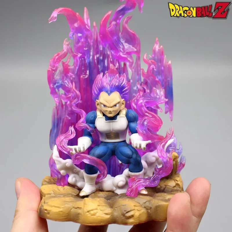 Dragon Ball Figure Gk Super Saiyan Q Version Break Out God Of Distrution Vegeta Prince Da Collezione Trendy Model Ornaments Toy
