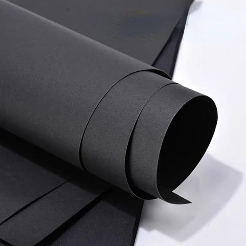 High quality 50pcs A3 /A4 black cardboard paper manual cardboard paper Album jams