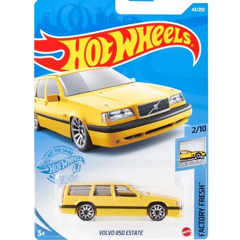 

Оригинальные Hot Wheels 1/64 желтая машина Volvo 850 Estate литые модели подарок металлические игрушки для мальчиков бизнес-седан автомобиль 2021