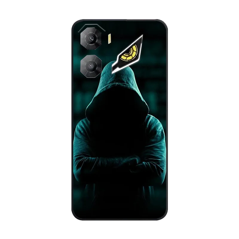 Shockproof Silicone Back Cover with Camera Protection