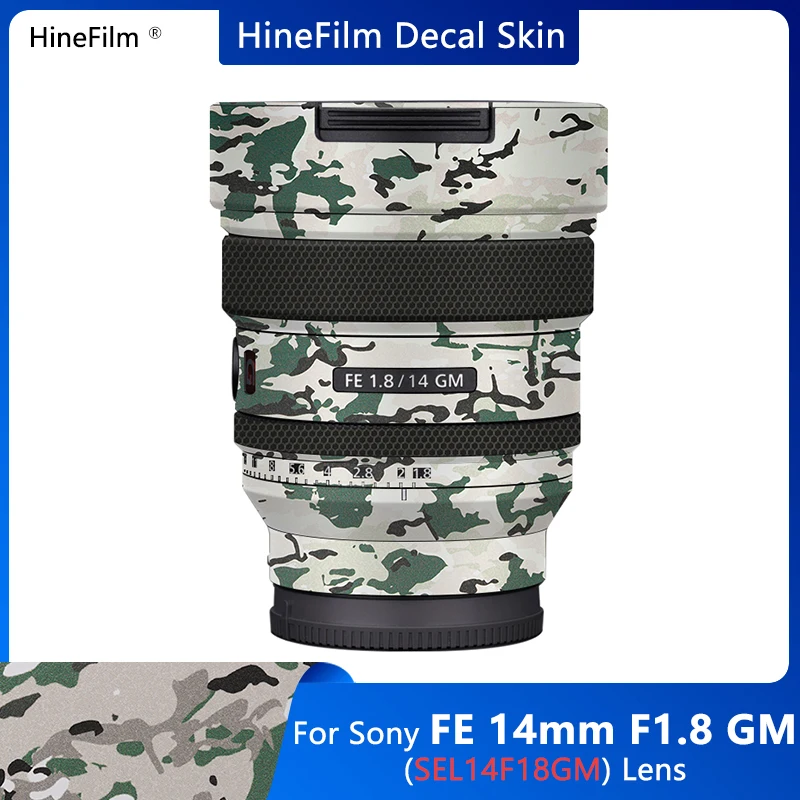 Per Sony Fe14F1.8 Lens Decal Skin 14 F1.8Gm Wrap Cover Per Sony Fe 14Mm F1.8 Gm ( Sel14F18Gm ) Lens Sticker Cover Film
