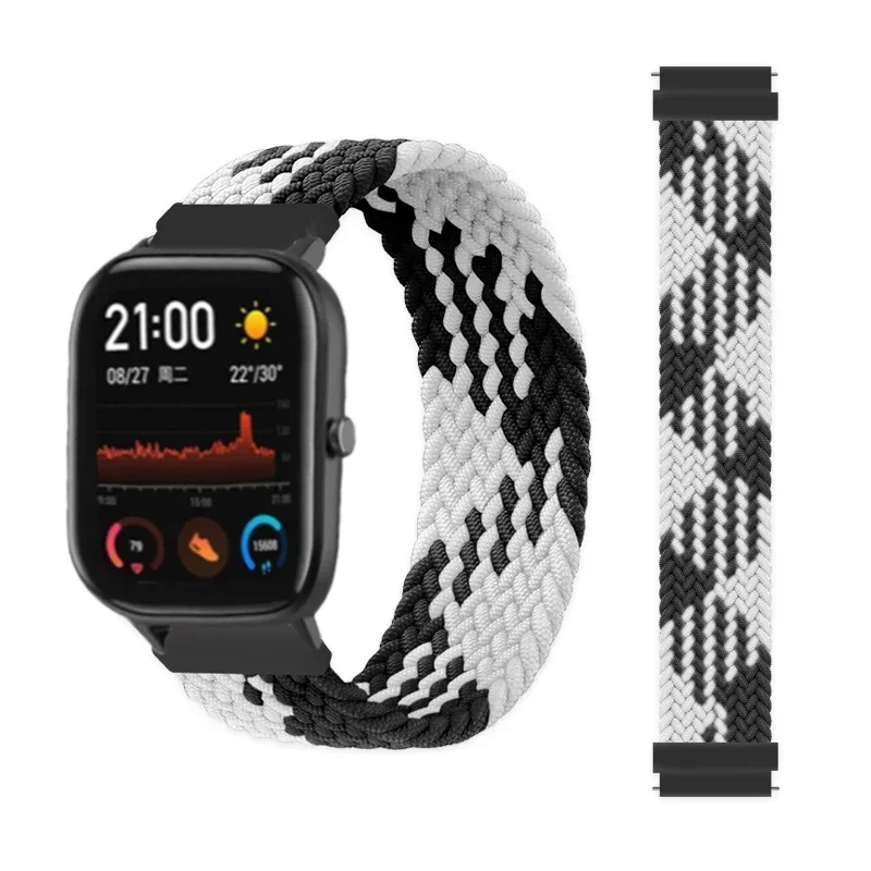 Braided Bracelet Wristband – Premium Smartwatch Strap, 20mm/22mm