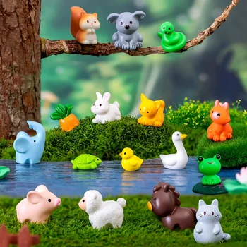 Mini Animal Figurine Set for Landscape Decoration 1