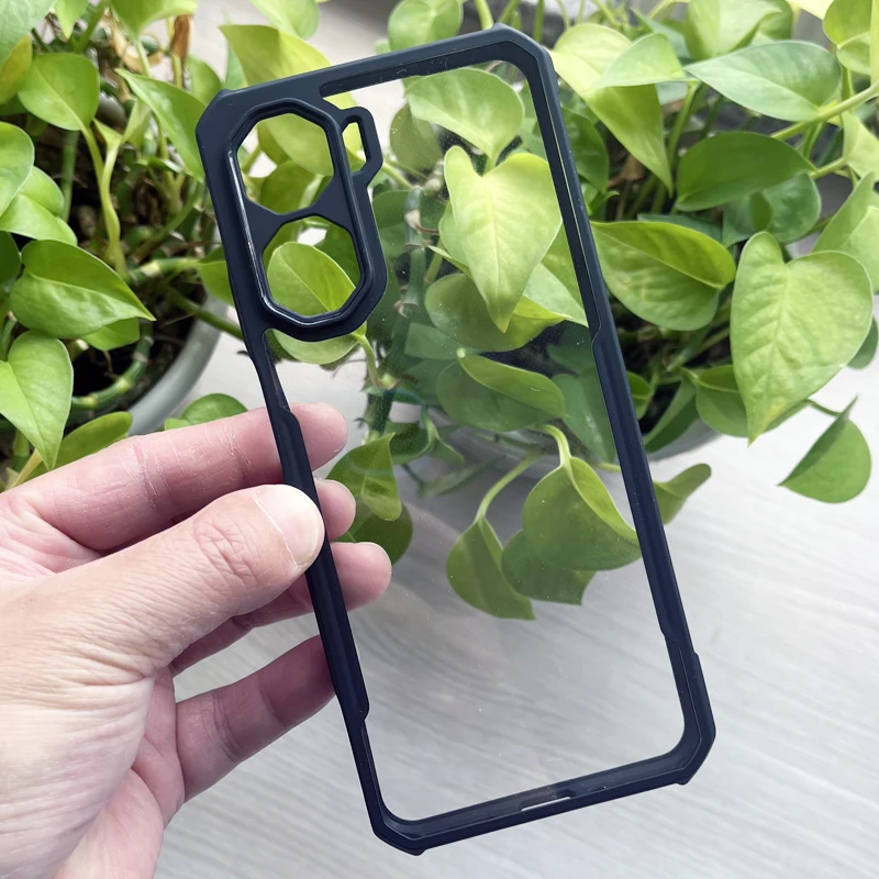 Premium Shockproof Transparent Phone Case with Airbag Protection