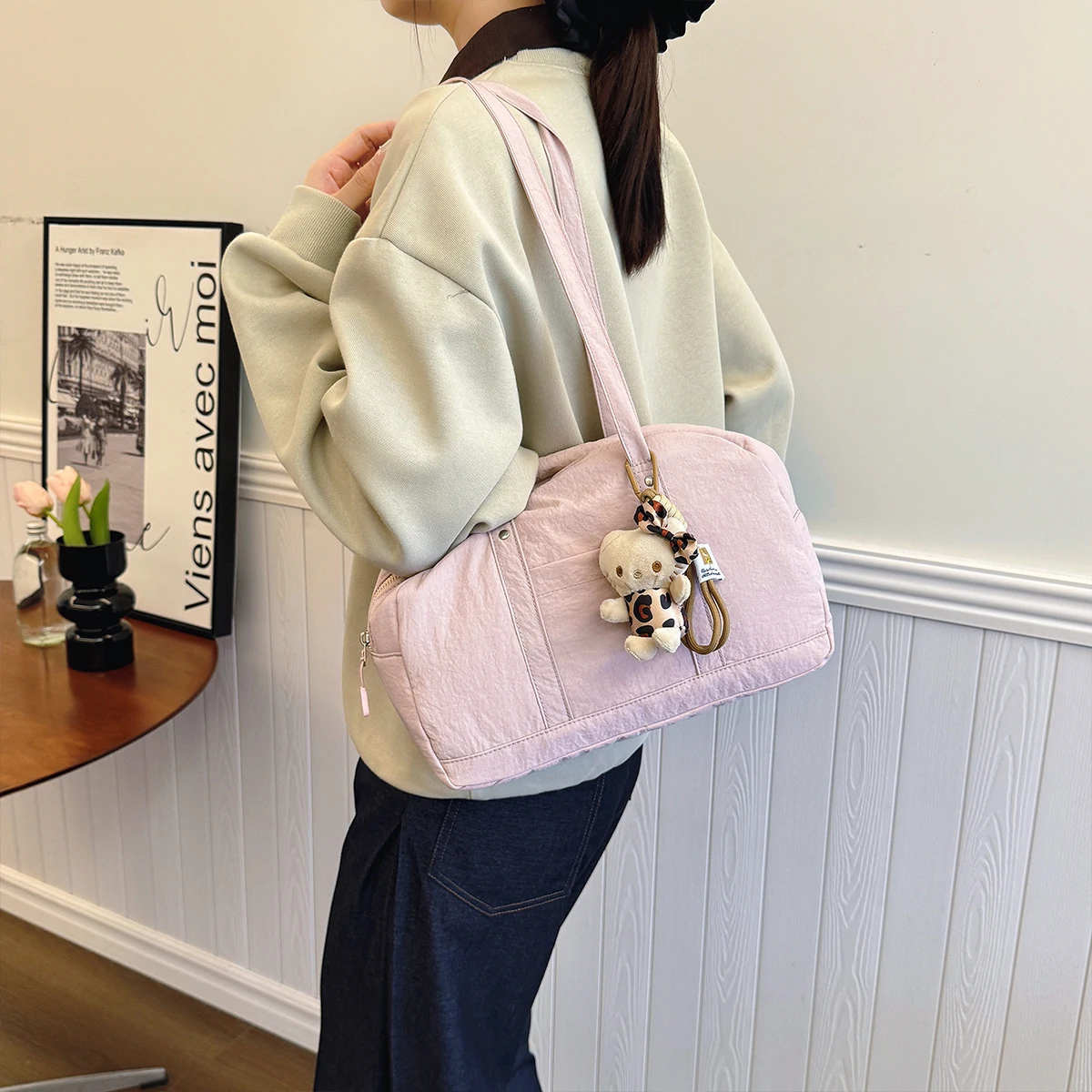 Lightweight Short-Distance Travel Bag, Women's Sports Yoga Bag, Training Fitness Bag, Men's Storage Crossbody Bag, Versatile Commuter Bag, Cute Shopping Student Class