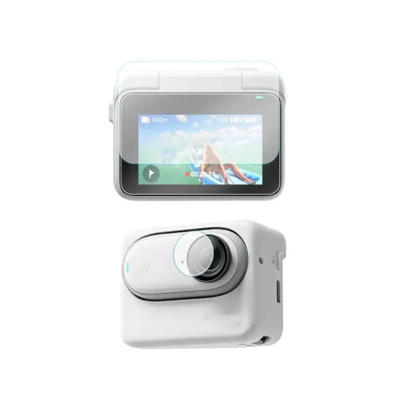 Per Insta360 Go3 Hd Pellicola Protettiva In Vetro Temperato Per Insta 360 Go 3 Pellicola Salvaschermo Per Insta360 Go3 Thumb Camera Accessori