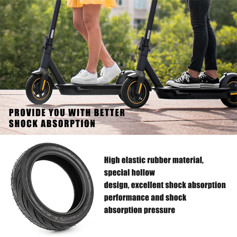 

10 Inch 60/70-6.5 CST Vacuum Tire Electric Scooter Tyre Tubeless Tires For Ninebot Max G30 Self-repairing Tire Rubber Tube