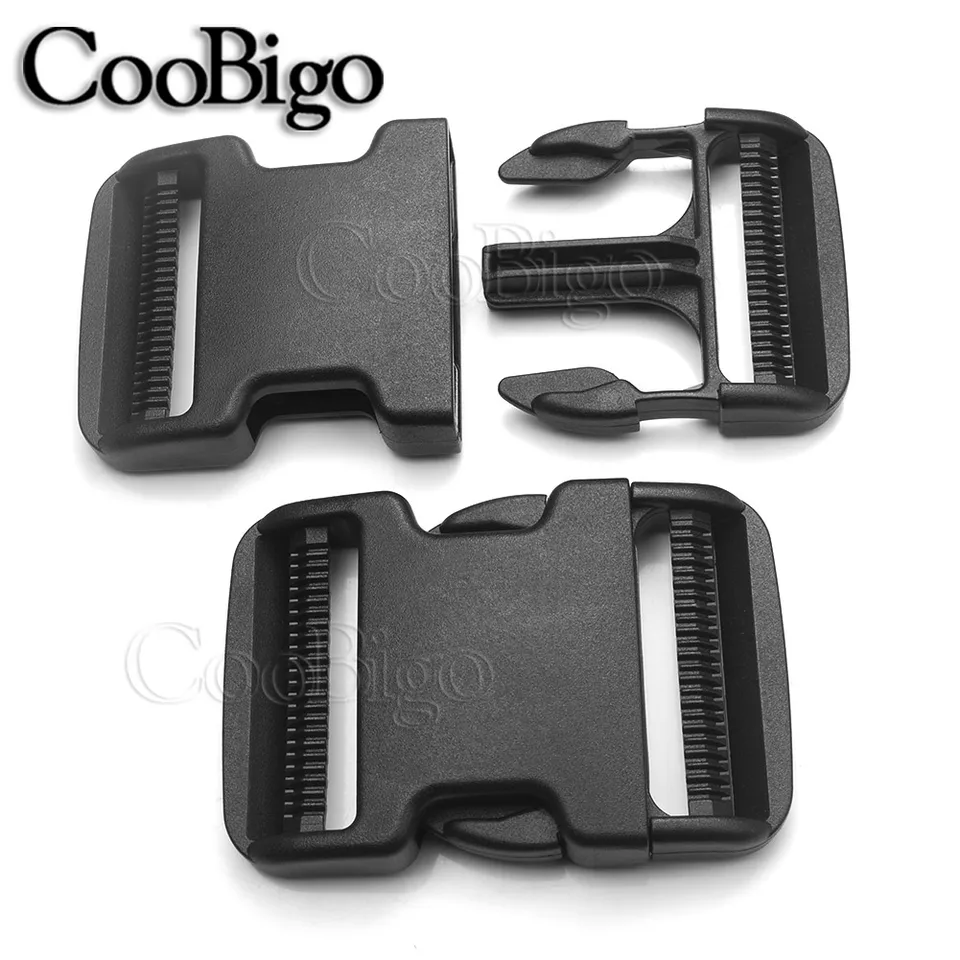 Fibbie A Sgancio Laterale Doppio 51mm | 2 Pezzi Plastica Militare Per Zaini E Cinture - Foto 14