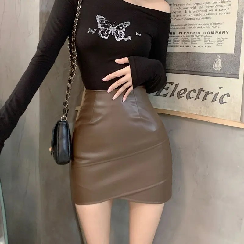 Deals Brown Leather Skirt 9mm How To Wear Brown Leather Skirt