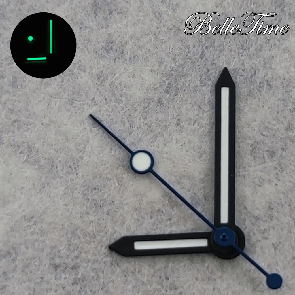 Black C3 Green Luminous Watch Hands - Premium Timepiece Accessories