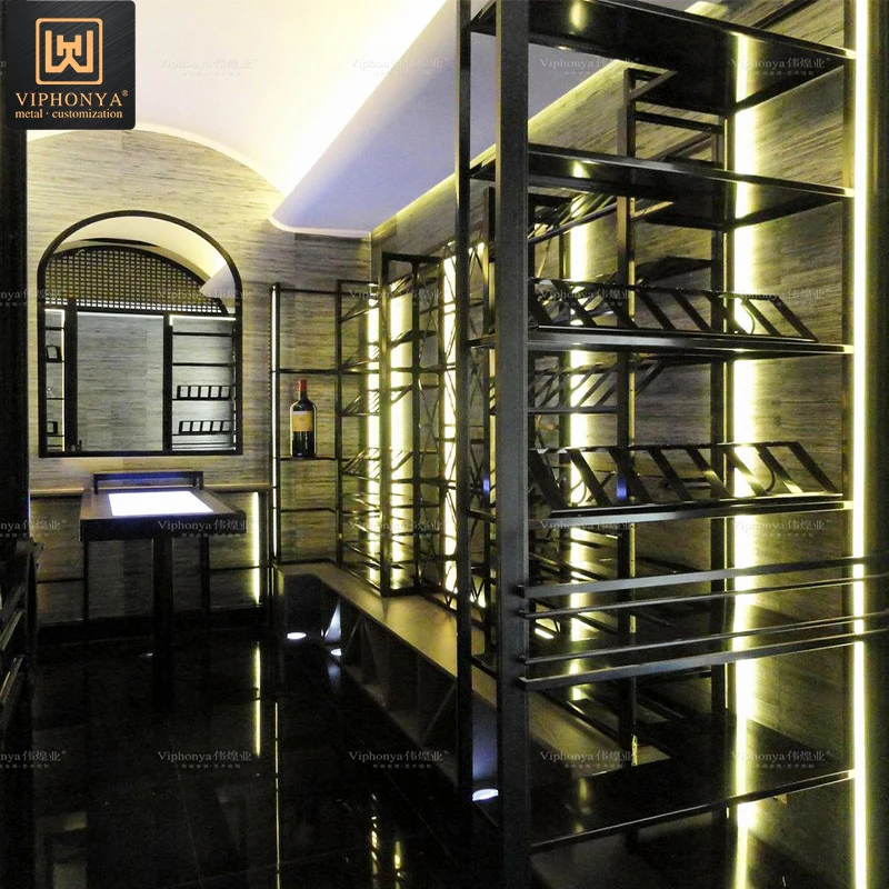 Display Cabinet Glass Glass Fiber Copper Telephone Cconnection Cabinet Modern for Gust Room