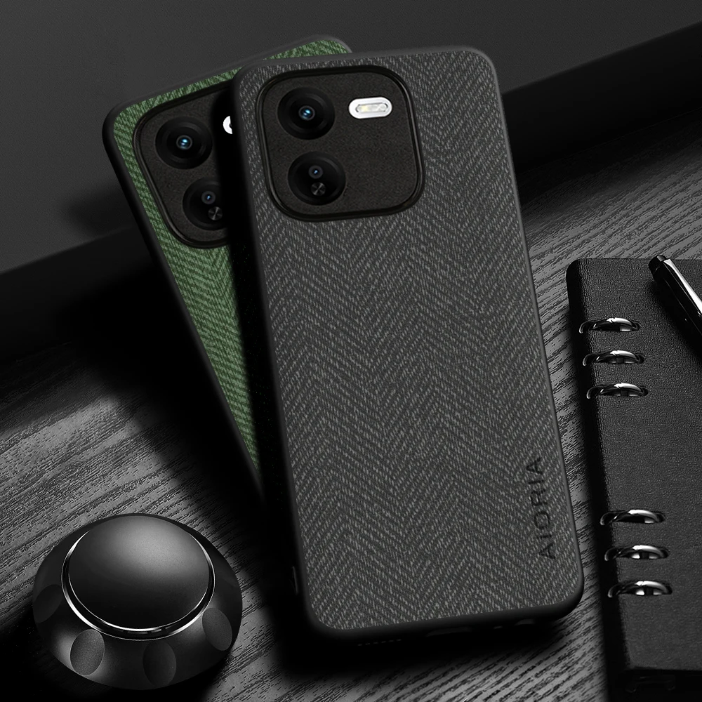 Leather Wood Grain Cover - Simple, Lightweight, Durable Case