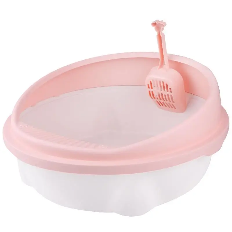 반려동물 쓰레기통이 달린 고양이 화장실, 반려동물 쓰레기통, 개 화장실 트레이, 강아지 고양이 청소 트레이너 화장실