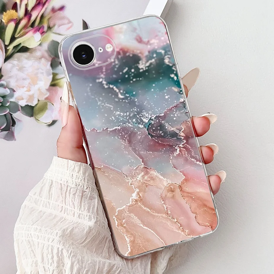 Luxury Painted Soft Silicone Phone Case - Enhanced Back Cover Bumper