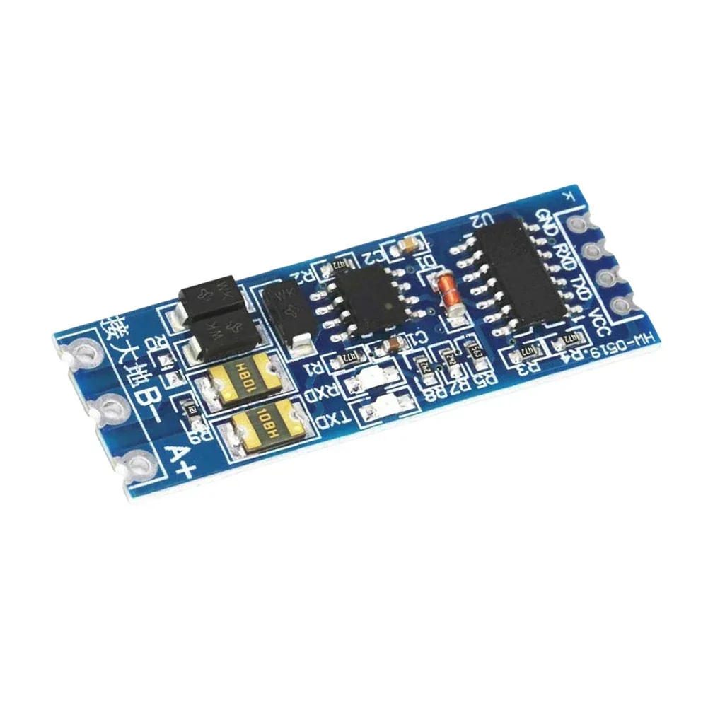 1-20PC 3.3/5V TTL To RS485 Module Hardware Automatic Flow Control Module Serial UART Level Mutual Conversion Power Supply Module
