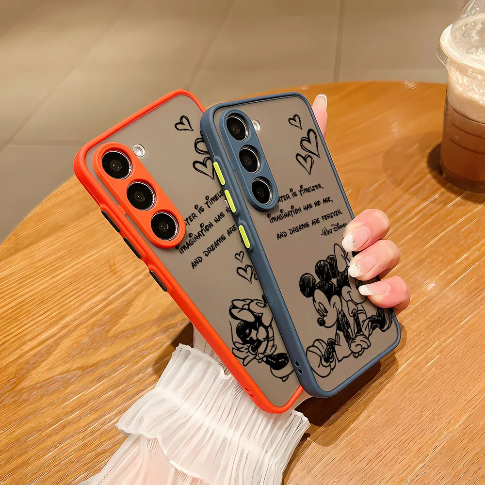Custodia Per Samsung Galaxy Note 20 Ultra S10 Plus S9 Note 9 8 Note 10 Plus S8 S9 Plus Cover Disney Mickey Mouse Custodie Morbide Carine