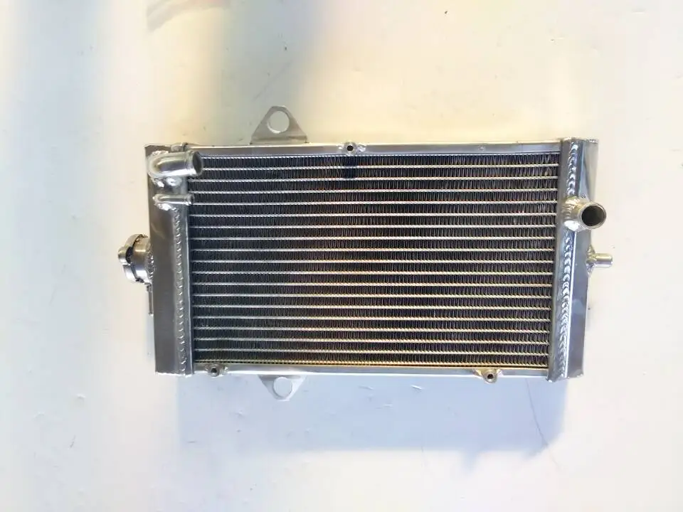 Aluminum Radiator for Yamaha Raptor 700 Series Radiator, 2 Row Core FOR 2006-2014 Yamaha Raptor 700,YFM 700,700R aluminum radiator