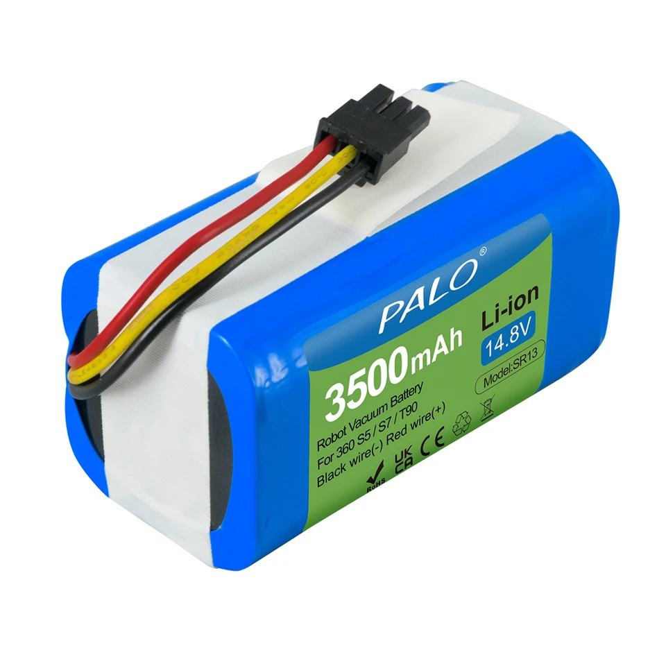 Batteria per aspirapolvere 14.8V 3500mAh per Qihoo 360 S5 S7