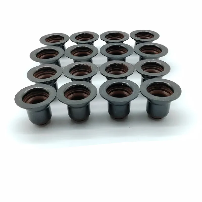 Valve Stem Oil Seal 16PCS 222242G000 22224-2G000 fit for Hyundai Elantra Sonata Veloster for Kia Seltos Sportage Optima