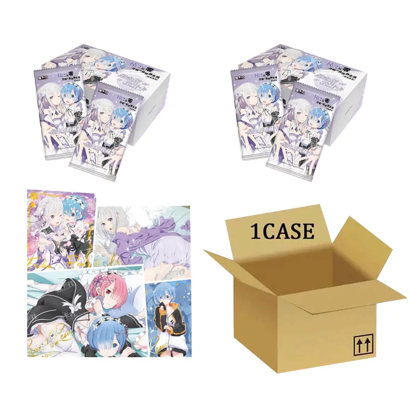 

Оптовая продажа, RE: ZERO-start New Life in other World, SR SSR SP SSP Premium, редкие, ограниченные символы, игральные карты