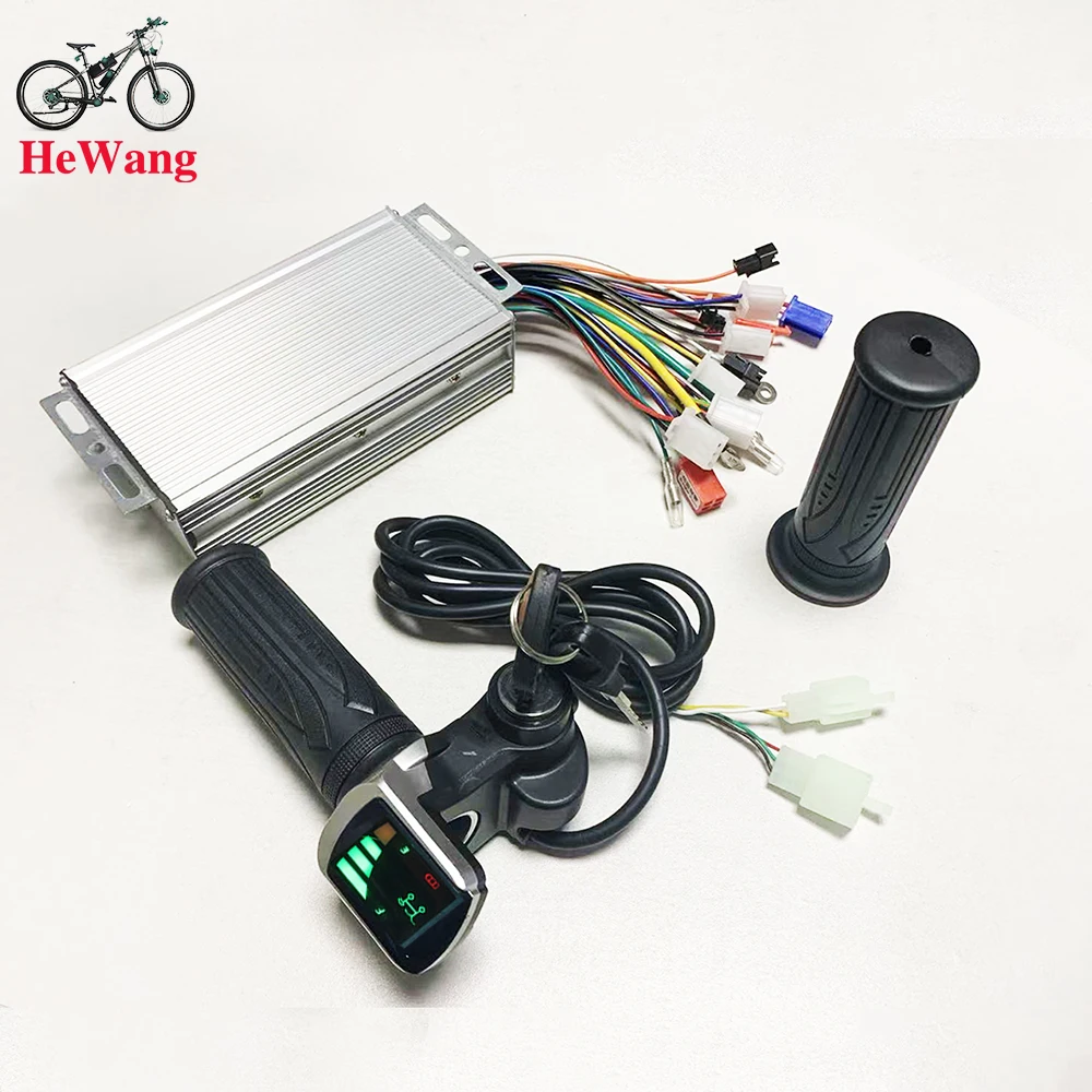 Suuonee Motor Controller, 24 V 500 W, Brushed Motor, with Throttle, for Electric Scooter, E-Bike, Popular, Normal