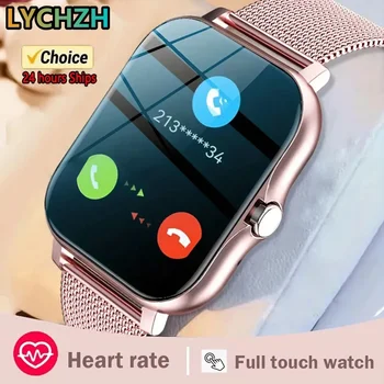 Smart Watch For Men Women Gift For Xiaomi Full Touch Screen Sport Fitness Watches BT Call Digital Smartwatch Wristwatch 2024 New