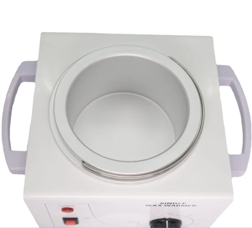 New Wax Heater Single Pot Metallic Electric Waxing Machine Hot Waxing Paraffin for Professional Salon