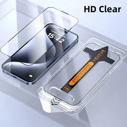 Premium Privacy Tempered Glass Screen Protector - Bubble & Dust Free - S24 (1PCS HD Clear)