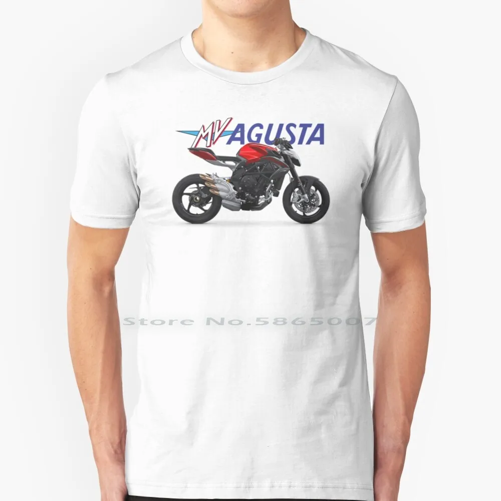 Mv Agusta T Shirt Cotone 6Xl Mv Agusta Motorsport Milano Proton Domenico Agusta Cagiva Mva Corporation Gp Grandprix Racing Team Racer