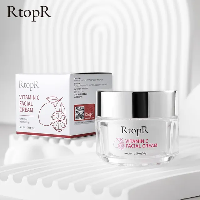 Rtopr C -Vitamin Arckrém Fehérítés Világosító Szelíd Tápláló Hidratáló Melanin Redukció Finom Vonalak Megújító Bőr - Image 6