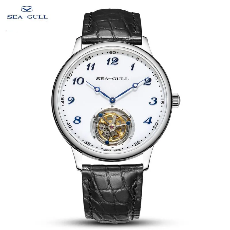 Seagull Men's Watch Tourbillon Manual Mechanical Watch Classic Casual