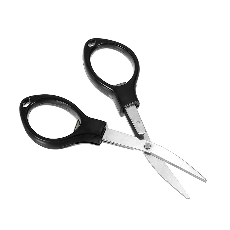 24-96 Pcs 접는 가위 스테인레스 스틸 다기능 합금 플라스틱 가위 편리하고 가벼운