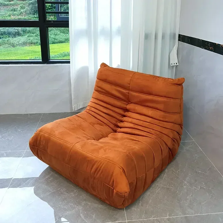 Fireside Chair Single Bean Bag Floor Sofa for Adults Living Room Bedroom