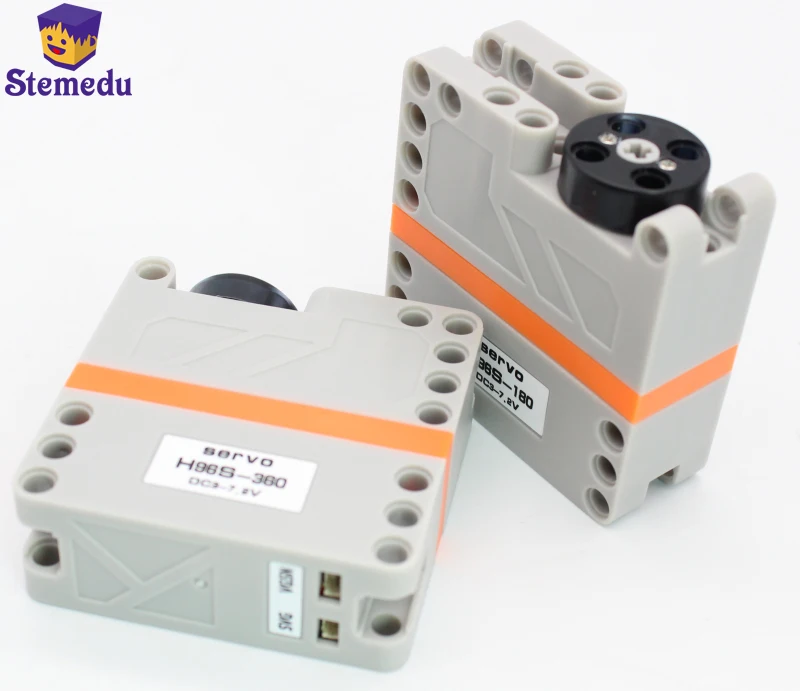 Servo Ingranaggio Digitale In Metallo 180 360 Gradi Compatibile Con Legoeds Big Torque Block Servo Digital Metal Gear Per Mixlyscratch