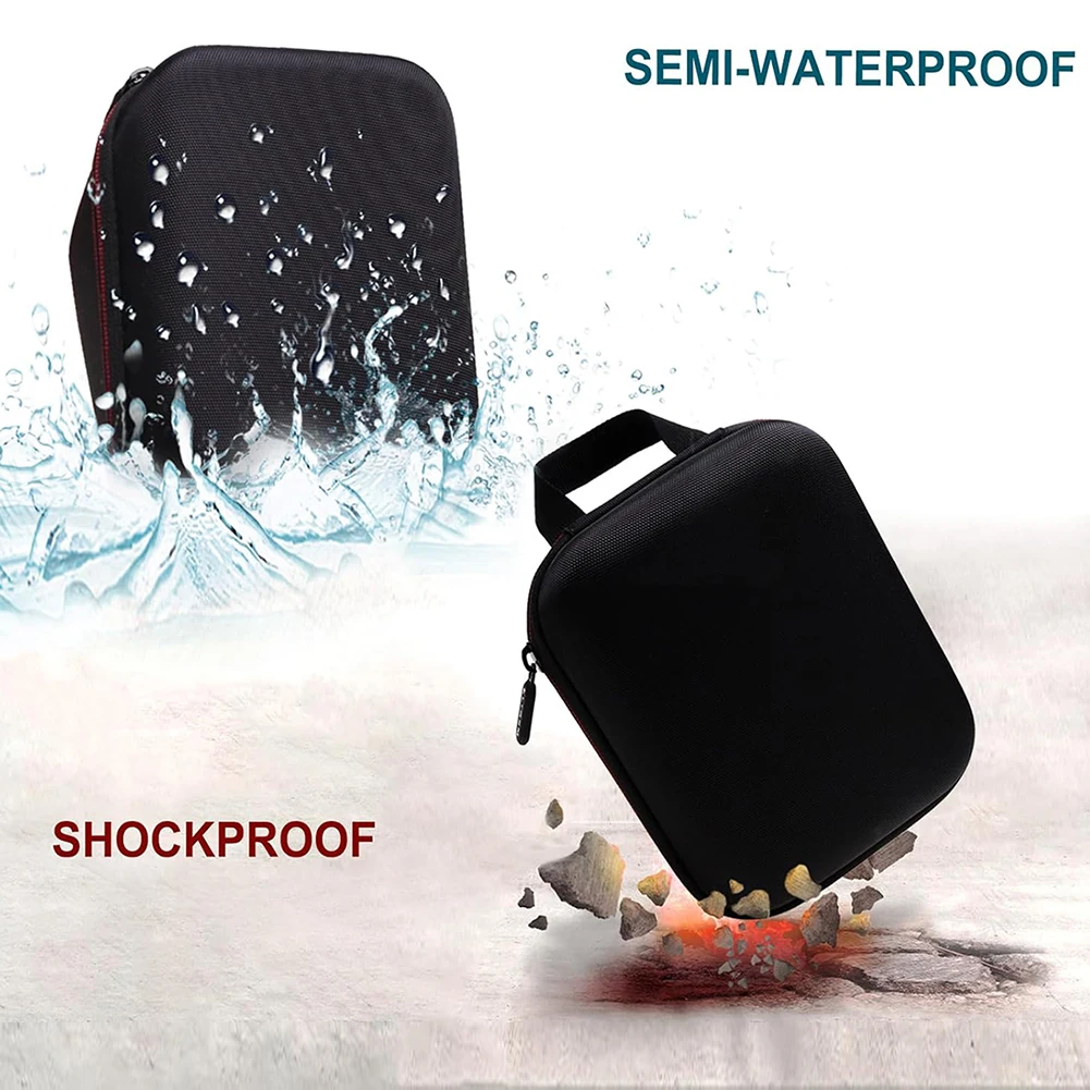 Carrying Storage Travel Bag for Omron Yuwell Blood Pressure Monitor Shockproof  Hard Shell Case Anti-scratch Protective Pouch